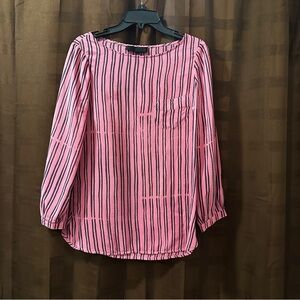 Kelly Wearstler 100% Silk Top Blouse Women's Size 4 Lightweight